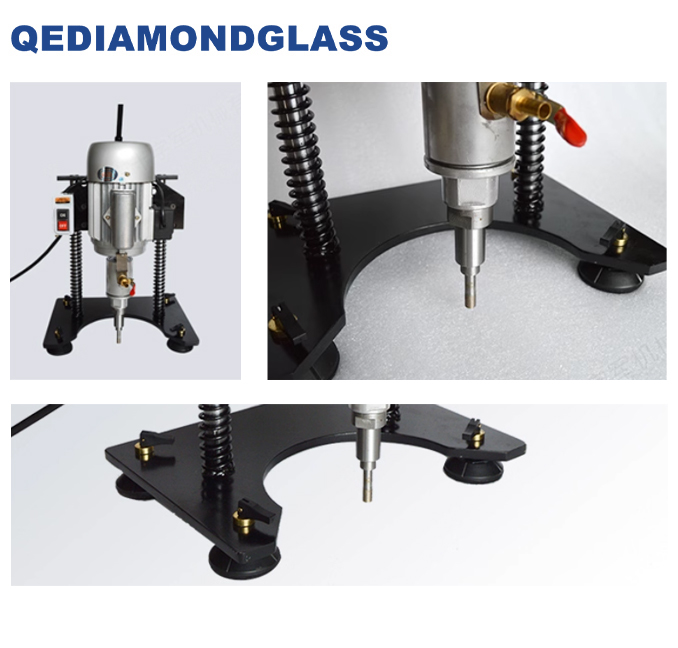 Small Manual Glass Drilling Machine